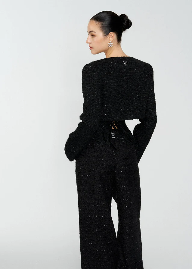 Midnight Luxe 3-Piece Chic Ensemble - Image 3
