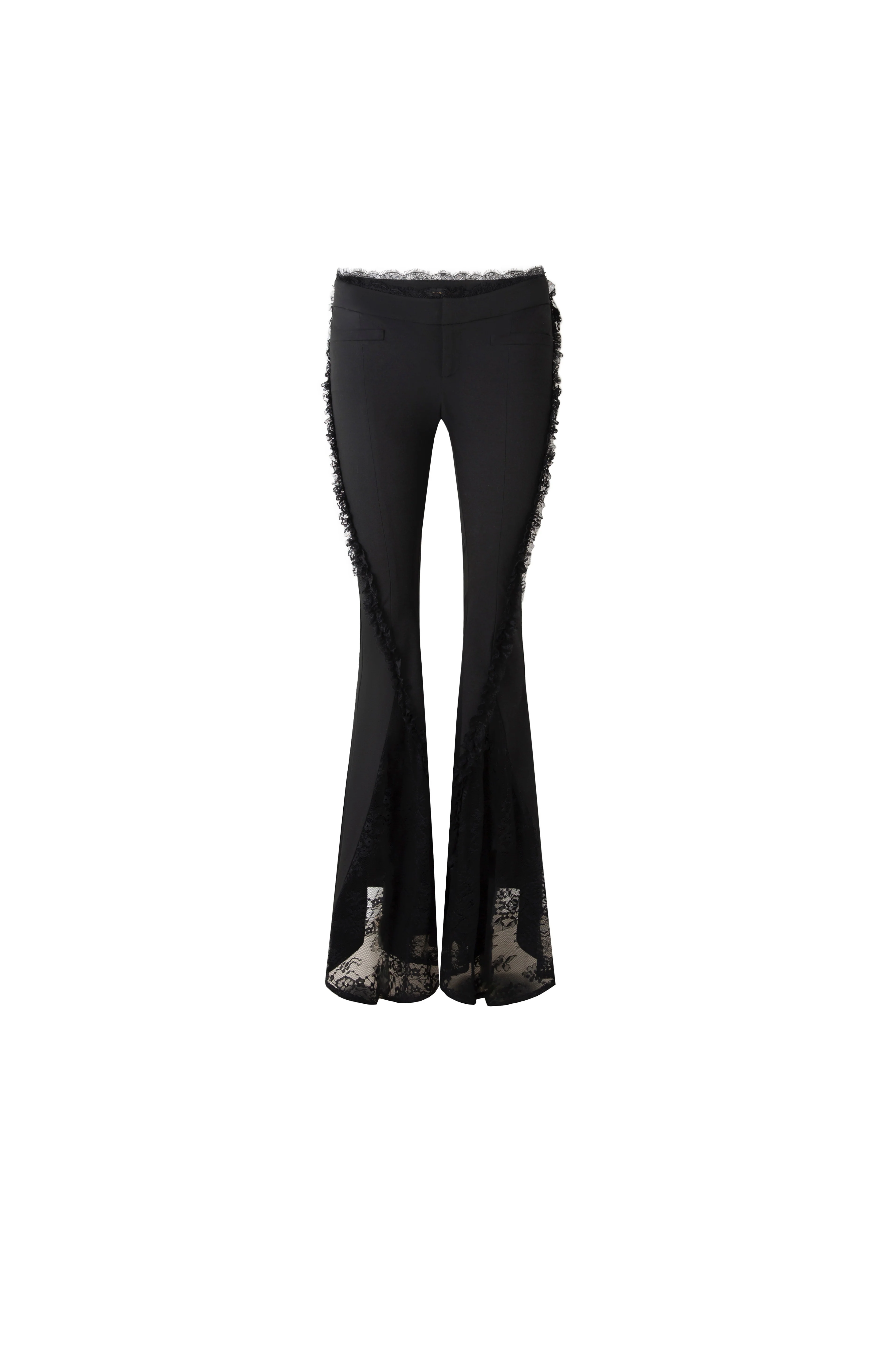 Original lace flared pants high waist - Image 12