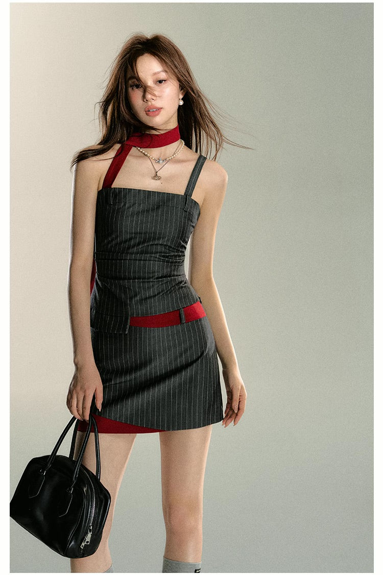 Striped Pure Desire Three-Piece Set - Image 4