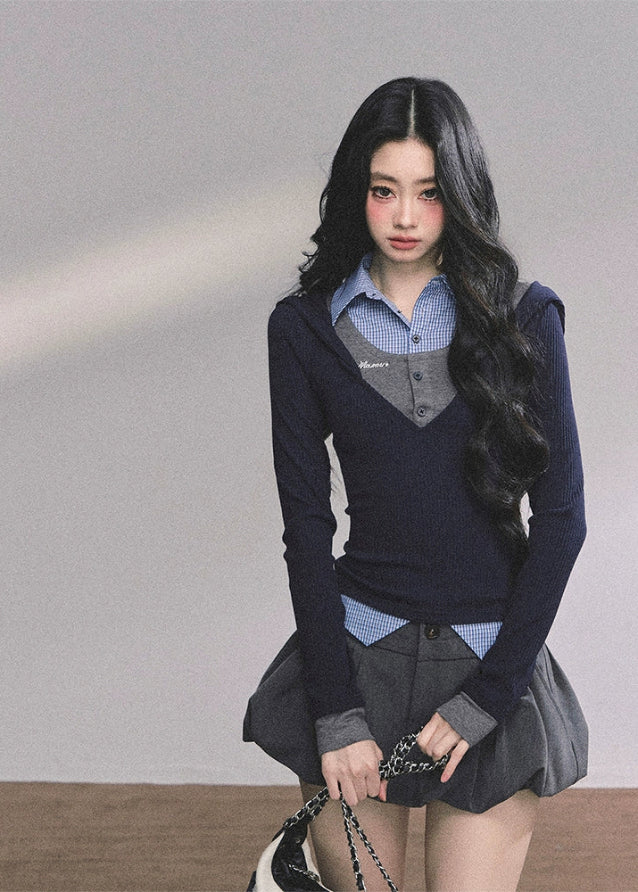 Académie Élégante Slim Knit Polo