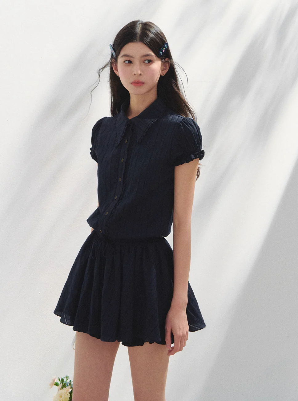 Tibetan Academy Style Short Sleeve Dress - Image 4