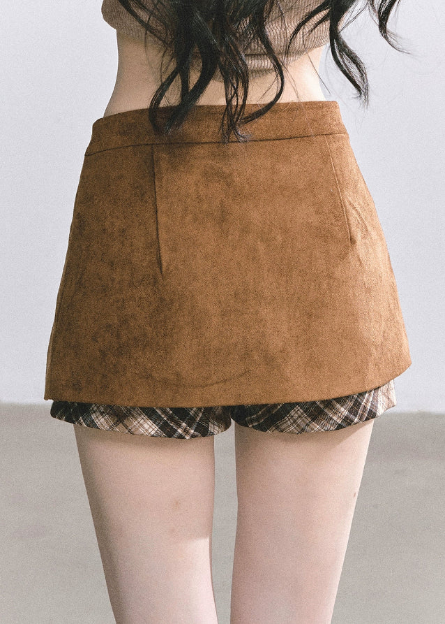 Académie Suede Plaid Ensemble set up - Image 3