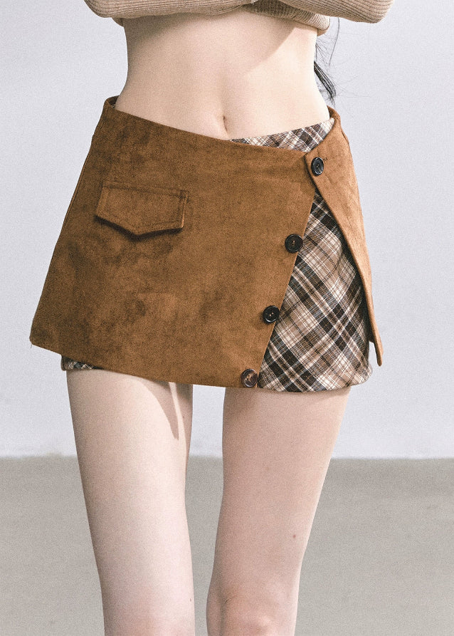 Académie Suede Plaid Ensemble set up - Image 7