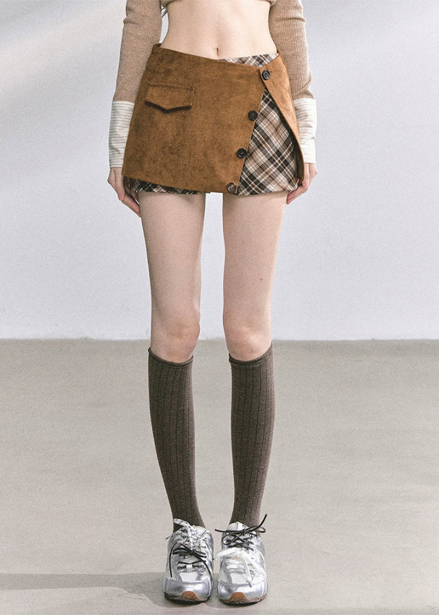 Académie Suede Plaid Ensemble set up - Image 9