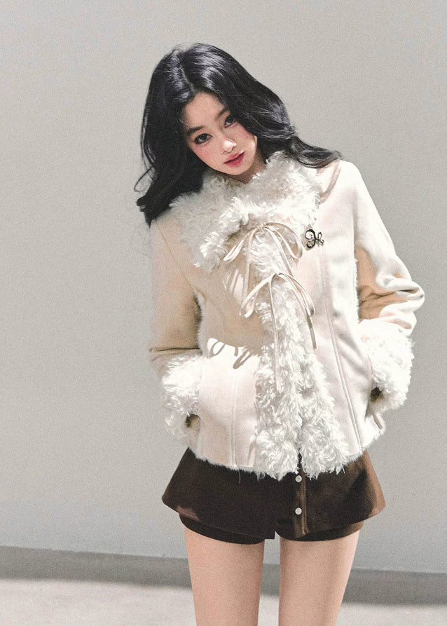 Winter Melt French Fur Jacket - Image 5