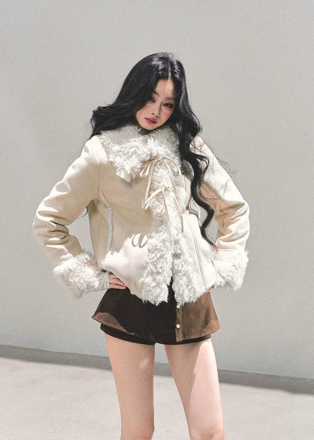 Winter Melt French Fur Jacket - Image 6