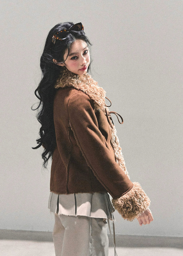 Winter Melt French Fur Jacket - Image 7