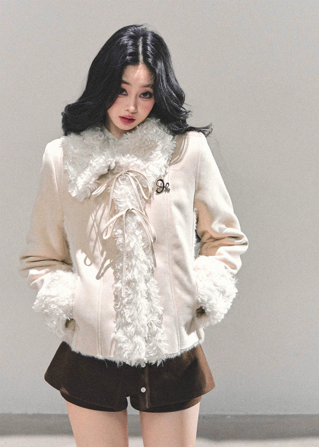Winter Melt French Fur Jacket - Image 9