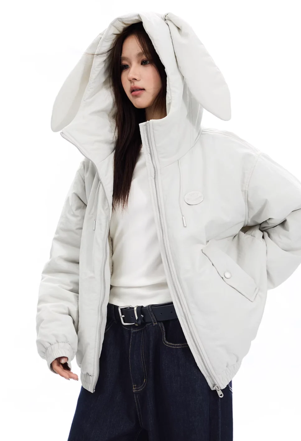 Bunny ears hooded jacket - Image 6