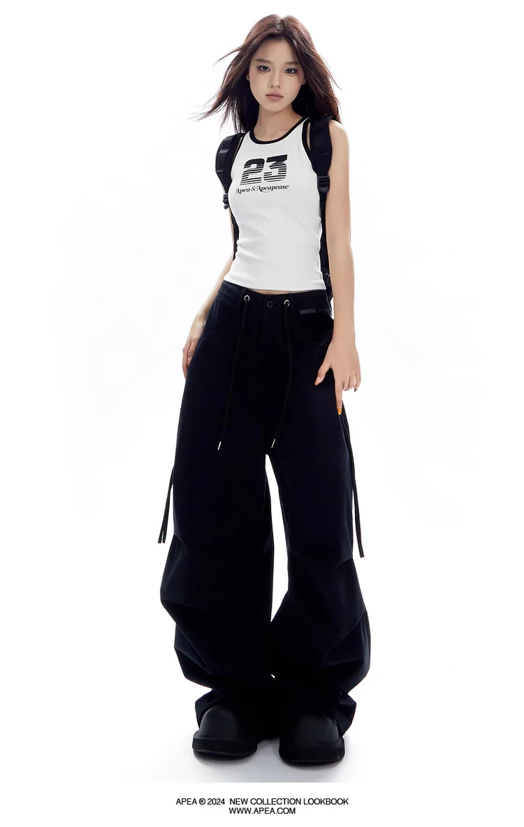 Urban style wide-leg overall - Image 13