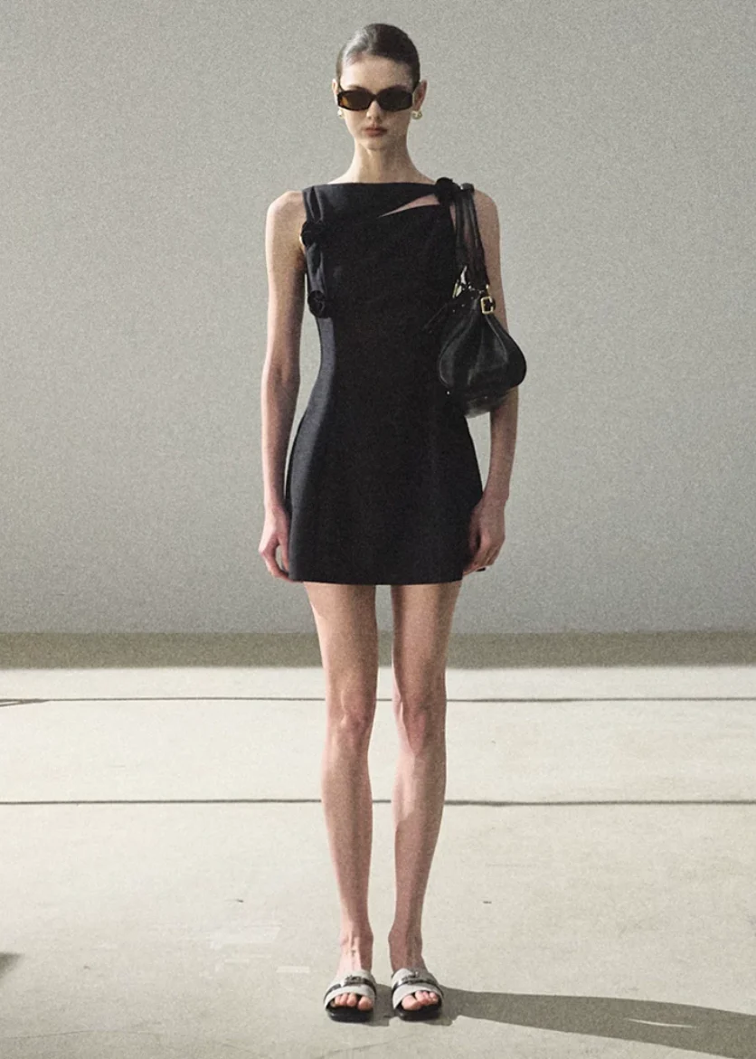 Arrogant Flair Draped Dress - Image 4