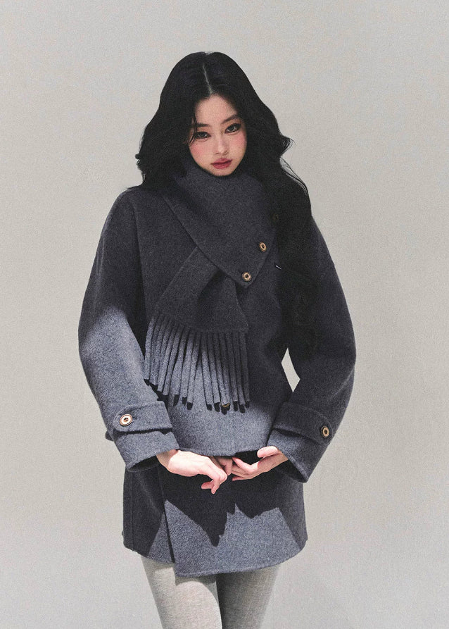 Ashen Luxe Reversible Tweed Set - Image 2