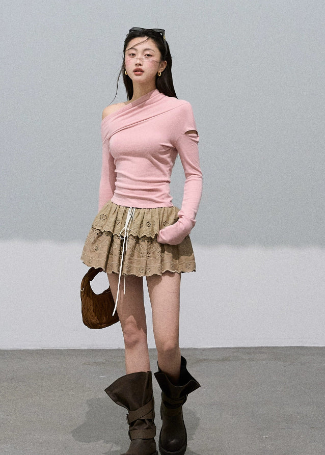 Asymmetrical Slim Knit - Image 4