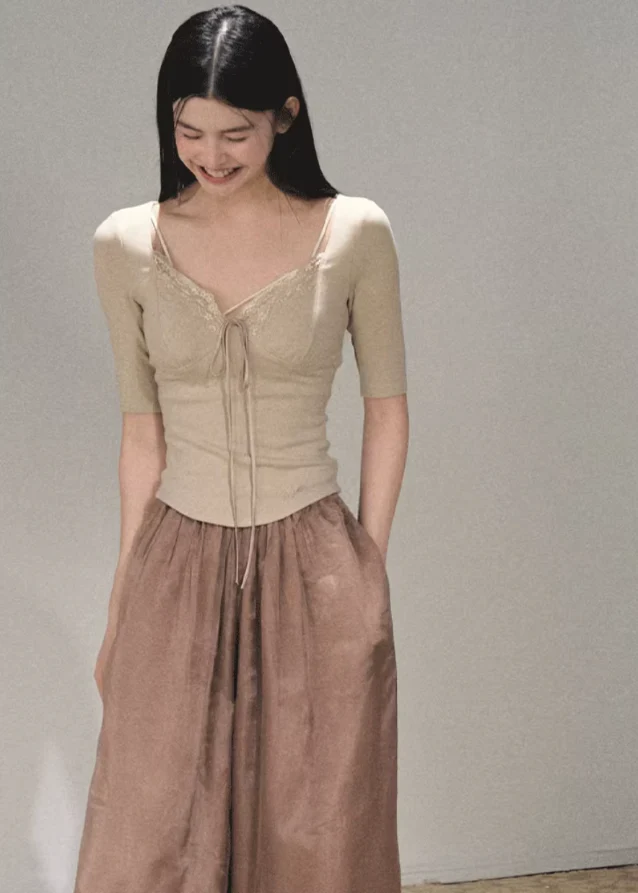 Autumn Drift Wide-Leg Pants - Image 7
