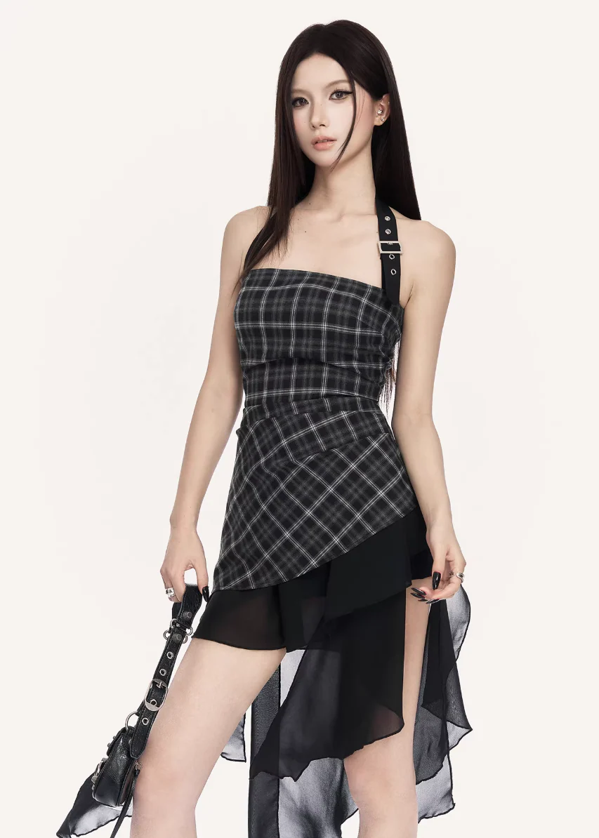 Axis Halter Stream Dress - Image 10