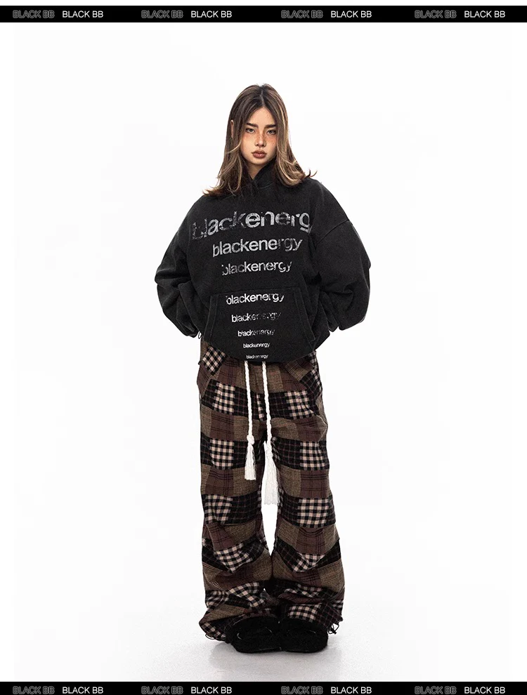 Washed color printed hoodie - Image 10