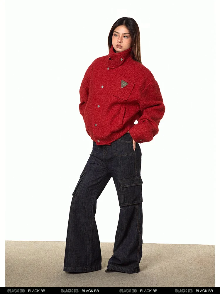 Wool cotton coat - Image 10
