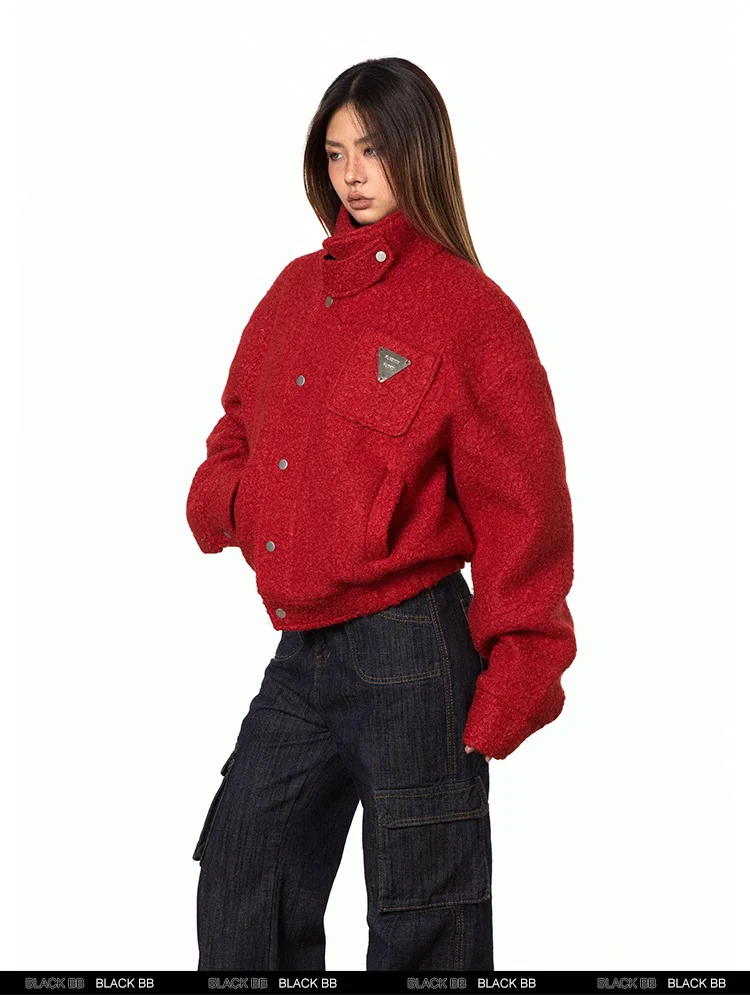 Wool cotton coat - Image 14