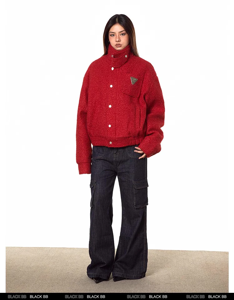 Wool cotton coat - Image 15