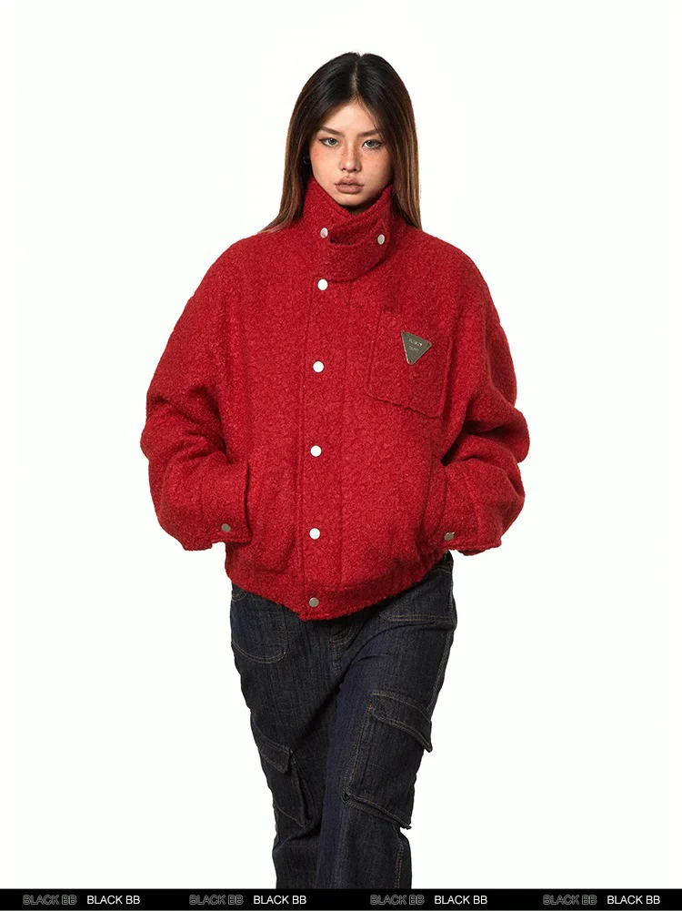 Wool cotton coat - Image 16