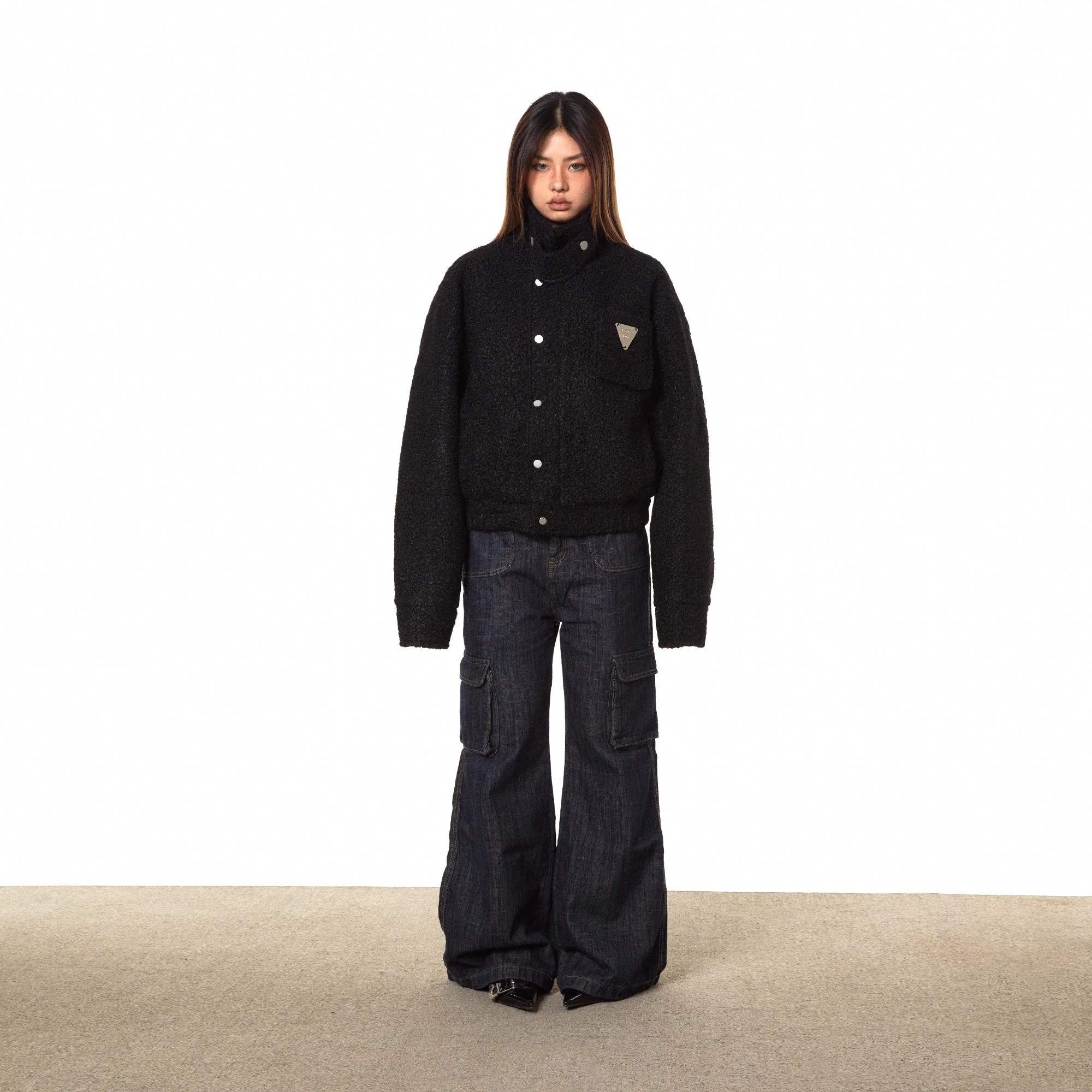Wool cotton coat - Image 4