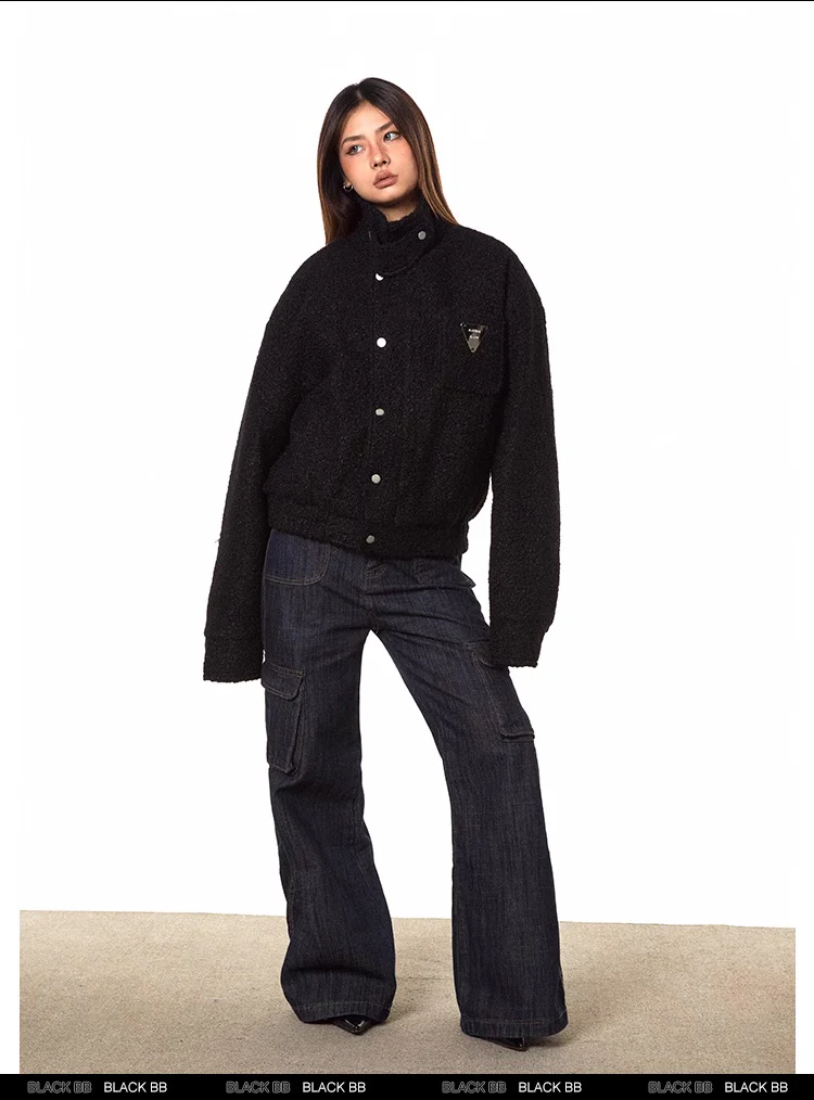 Wool cotton coat - Image 7