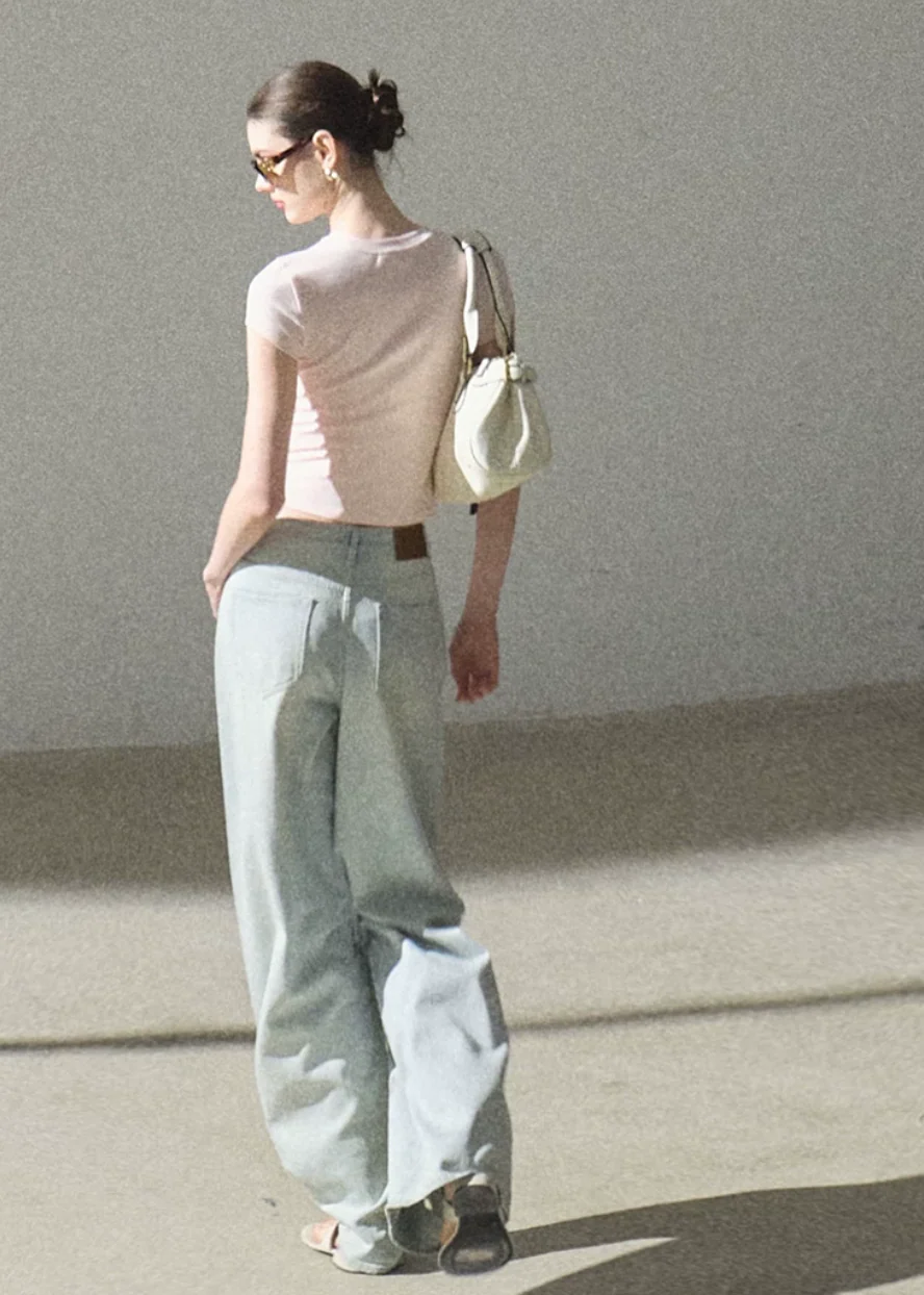 Bloom Cutwork Wide Jeans - Image 2