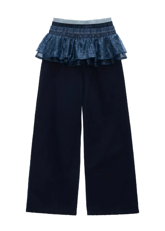 Blue Splice Trousers - Image 3