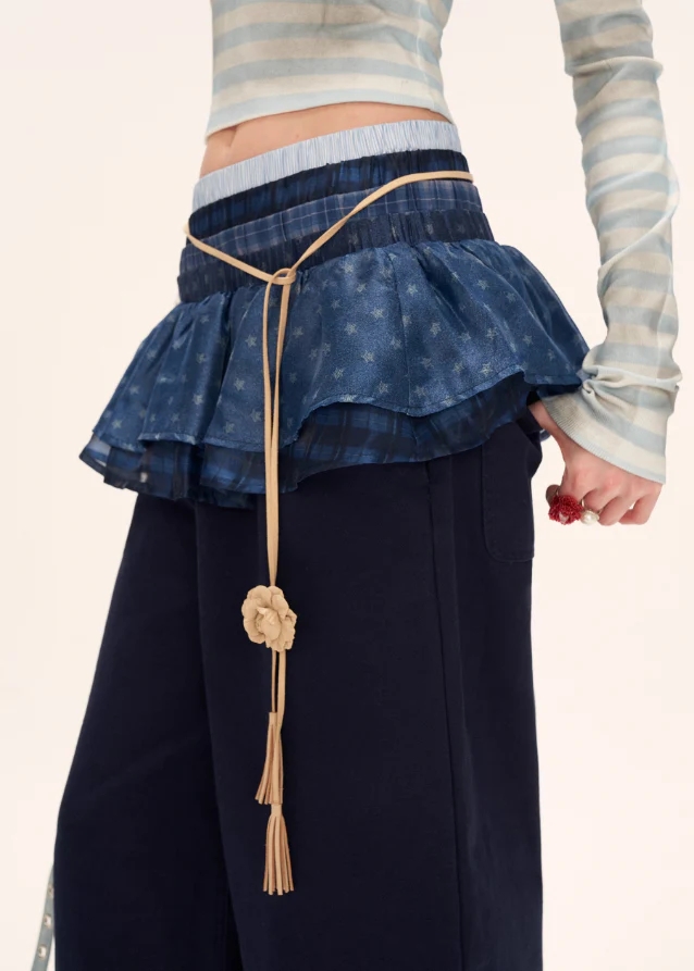Blue Splice Trousers - Image 7