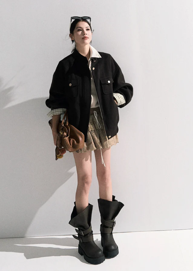 Cashmere Blend Silhouette Jacket - Image 4