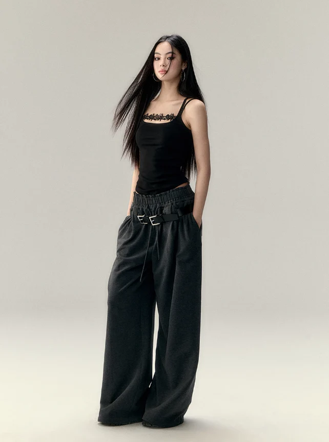 Loose Drape Spring Trousers - Image 3