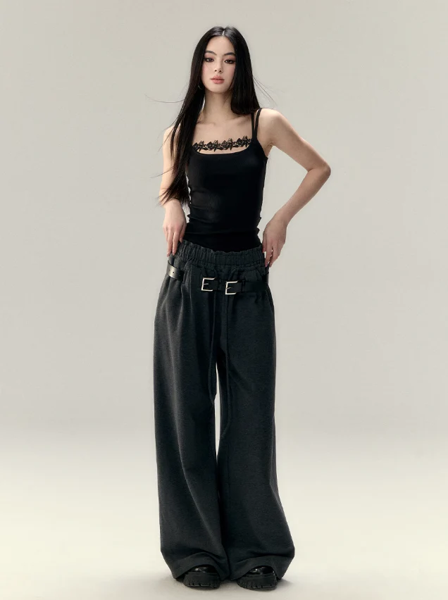 Loose Drape Spring Trousers - Image 4
