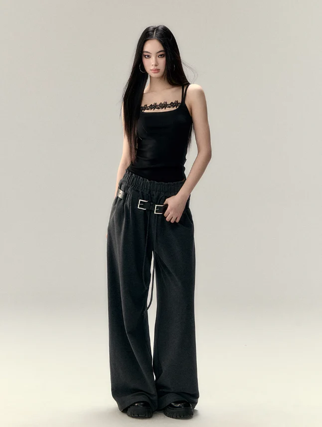 Loose Drape Spring Trousers - Image 5
