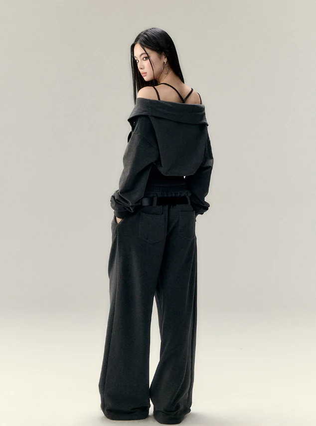 Loose Drape Spring Trousers - Image 6