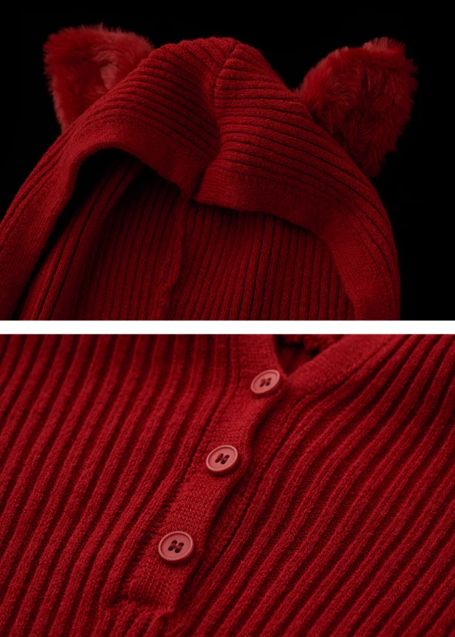 Cat Ear Hoodie Knit - Image 14