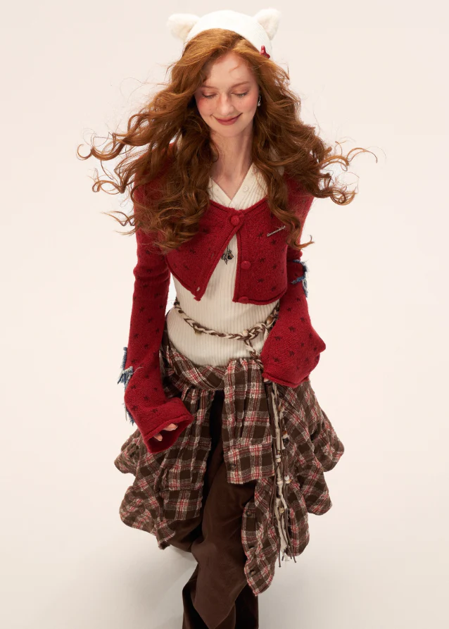 Cat Ear Hoodie Knit - Image 9