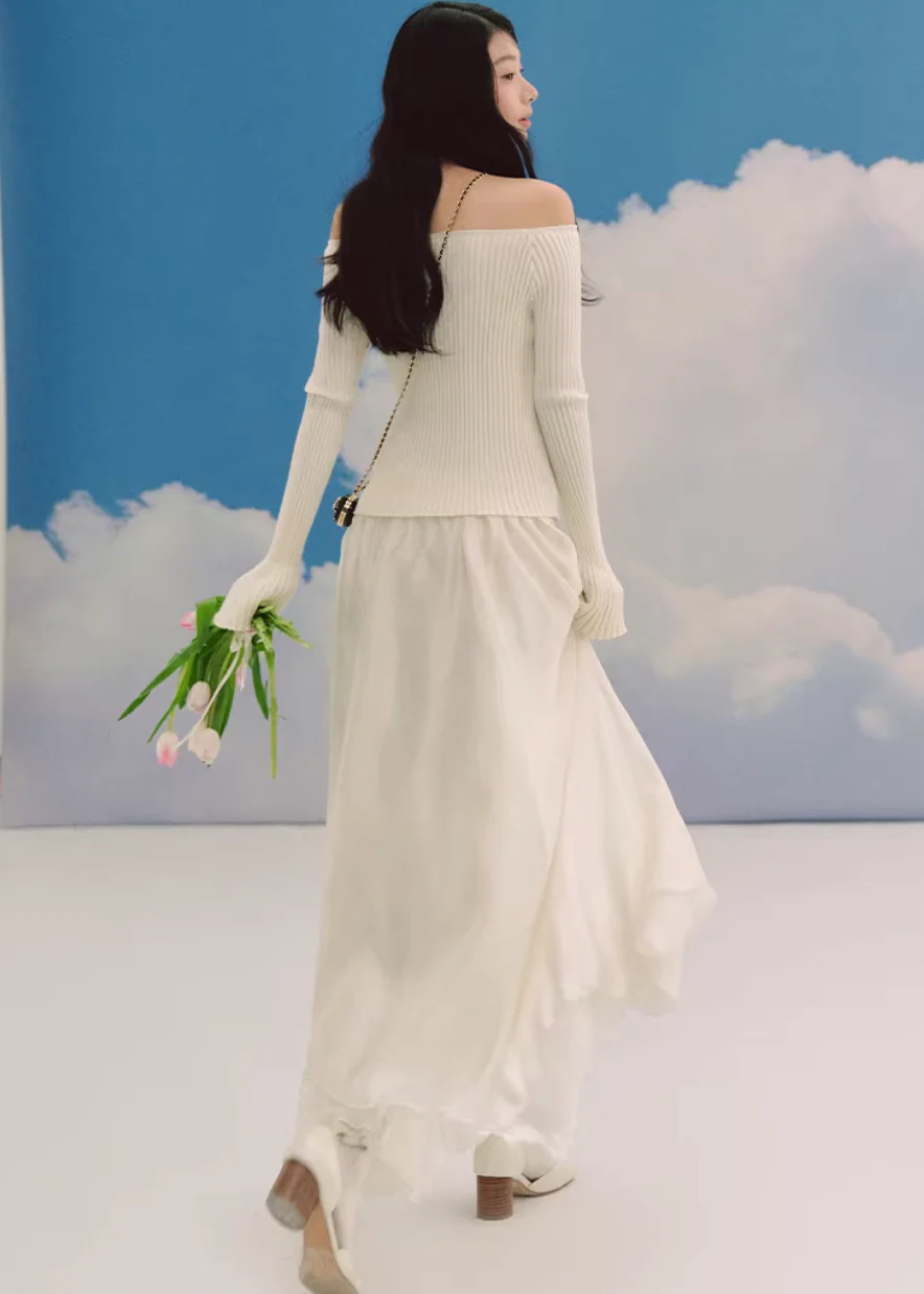 Ciel One-Shoulder Knit Top - Image 11
