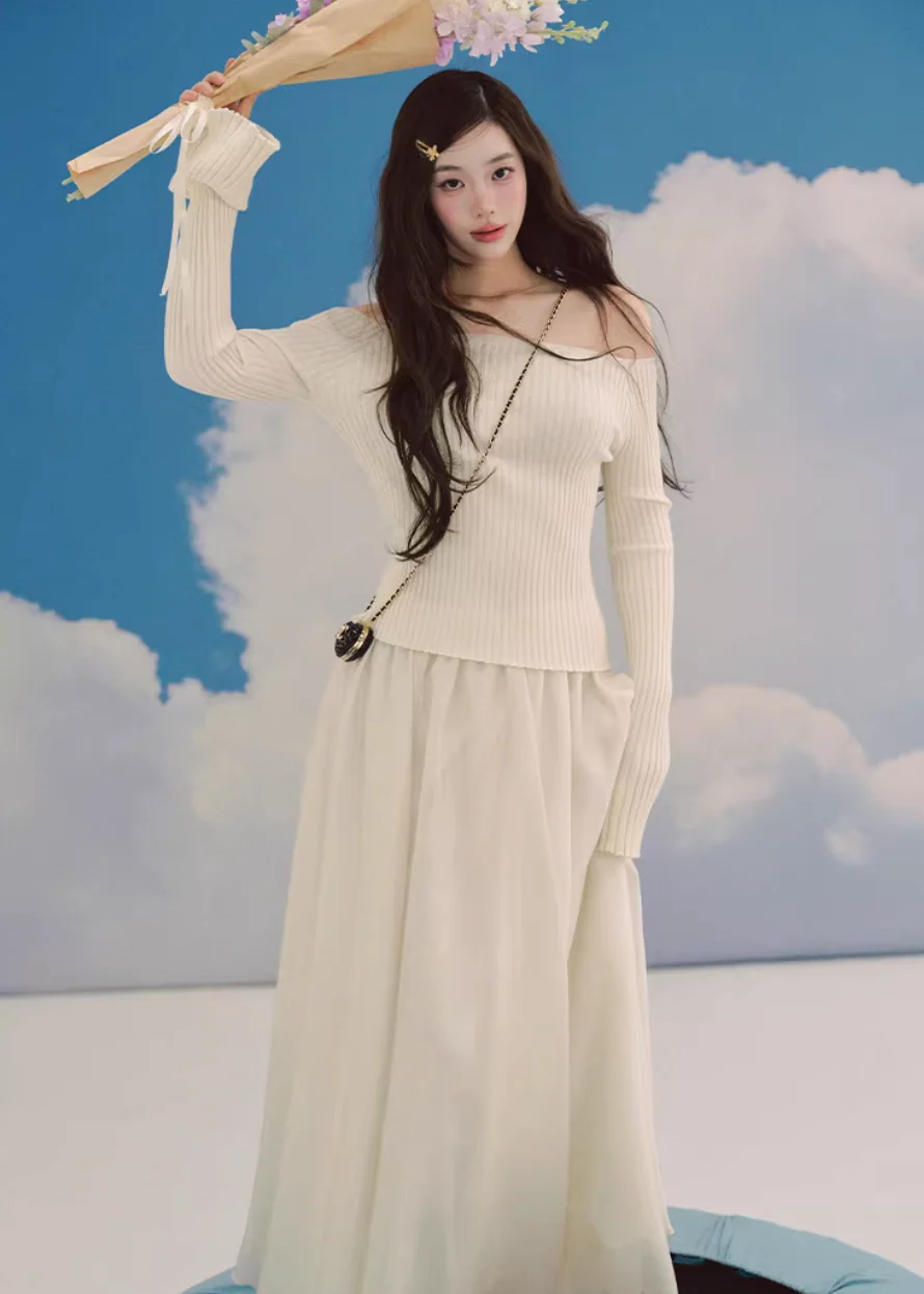 Ciel One-Shoulder Knit Top - Image 13