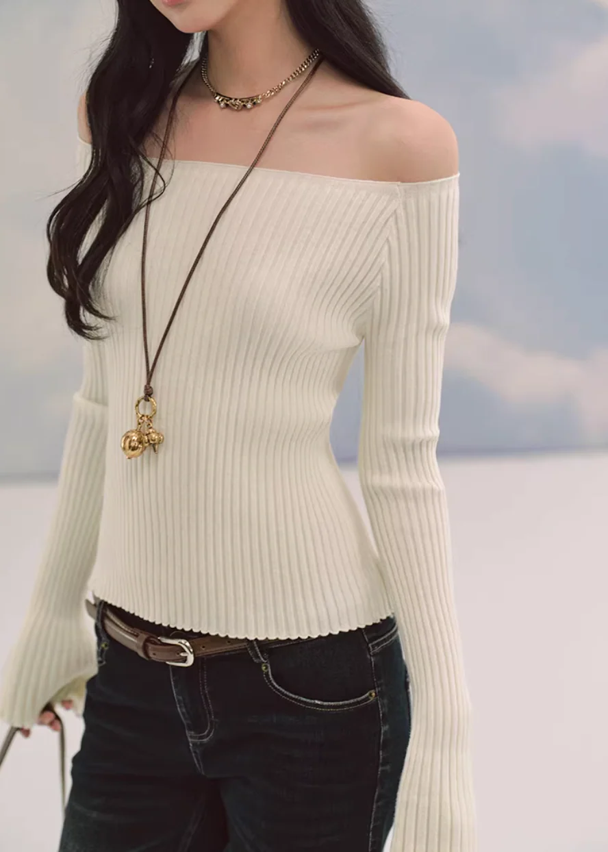 Ciel One-Shoulder Knit Top - Image 14