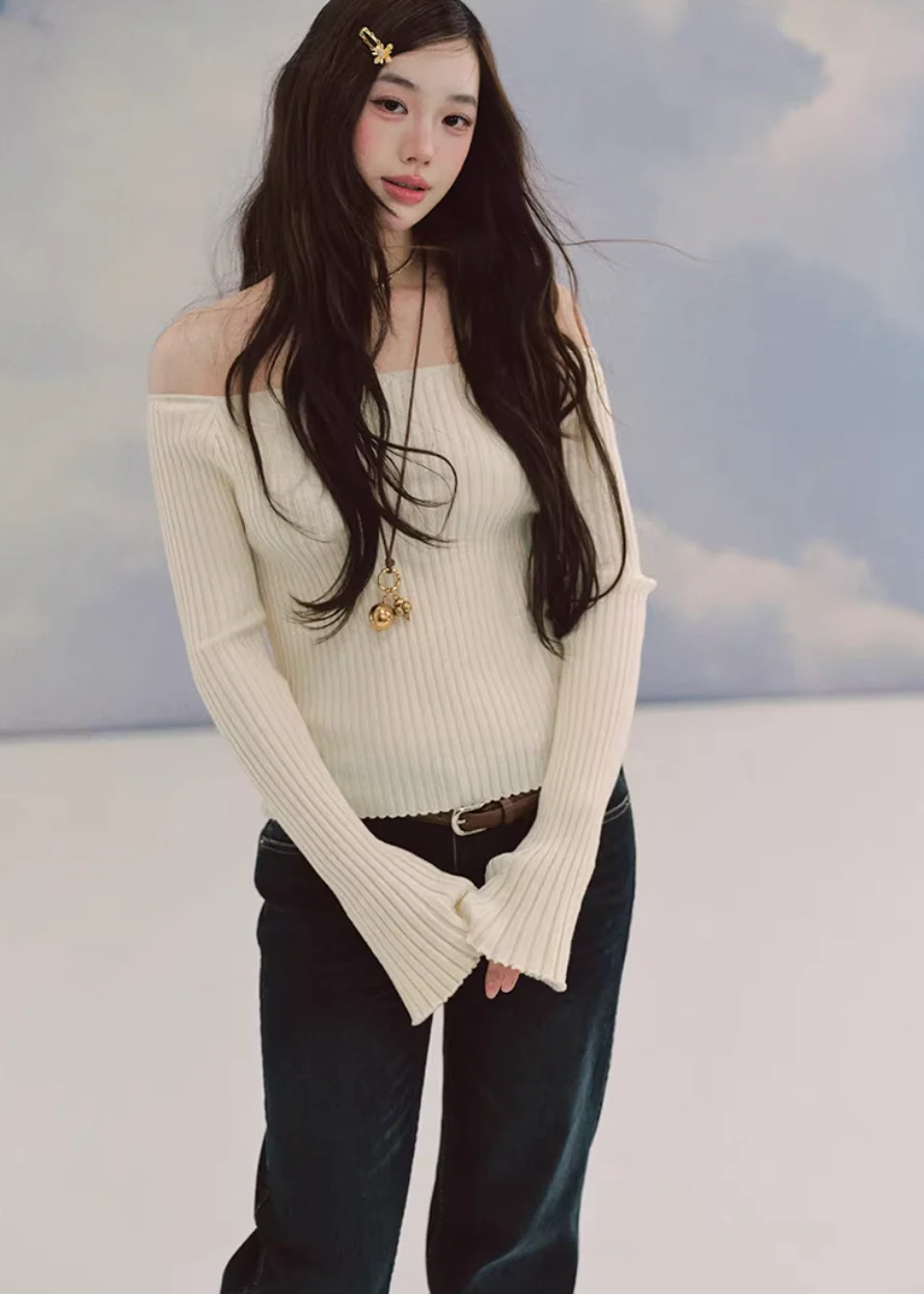 Ciel One-Shoulder Knit Top - Image 16