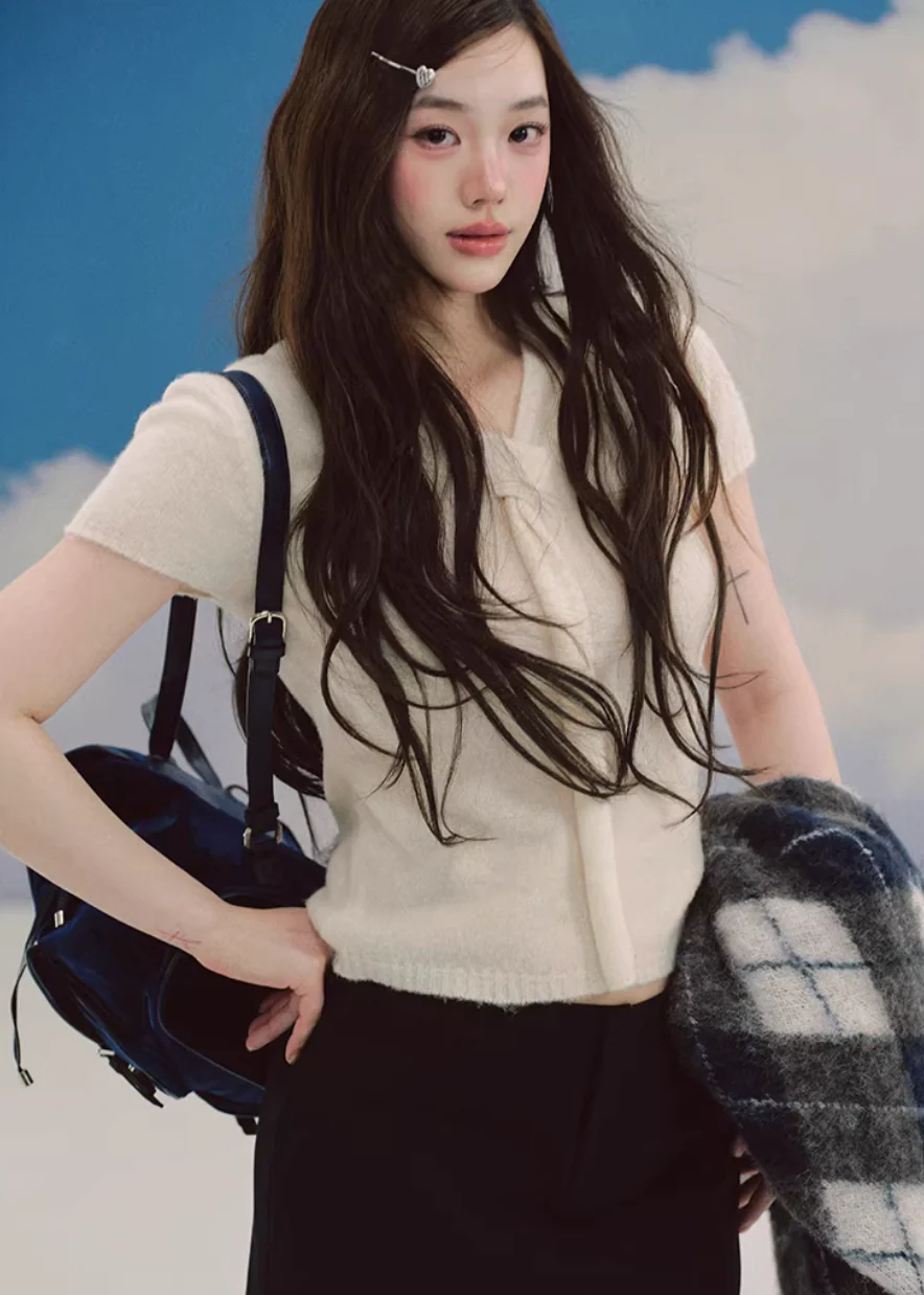 Ciel Ribbon Knit Top - Image 3