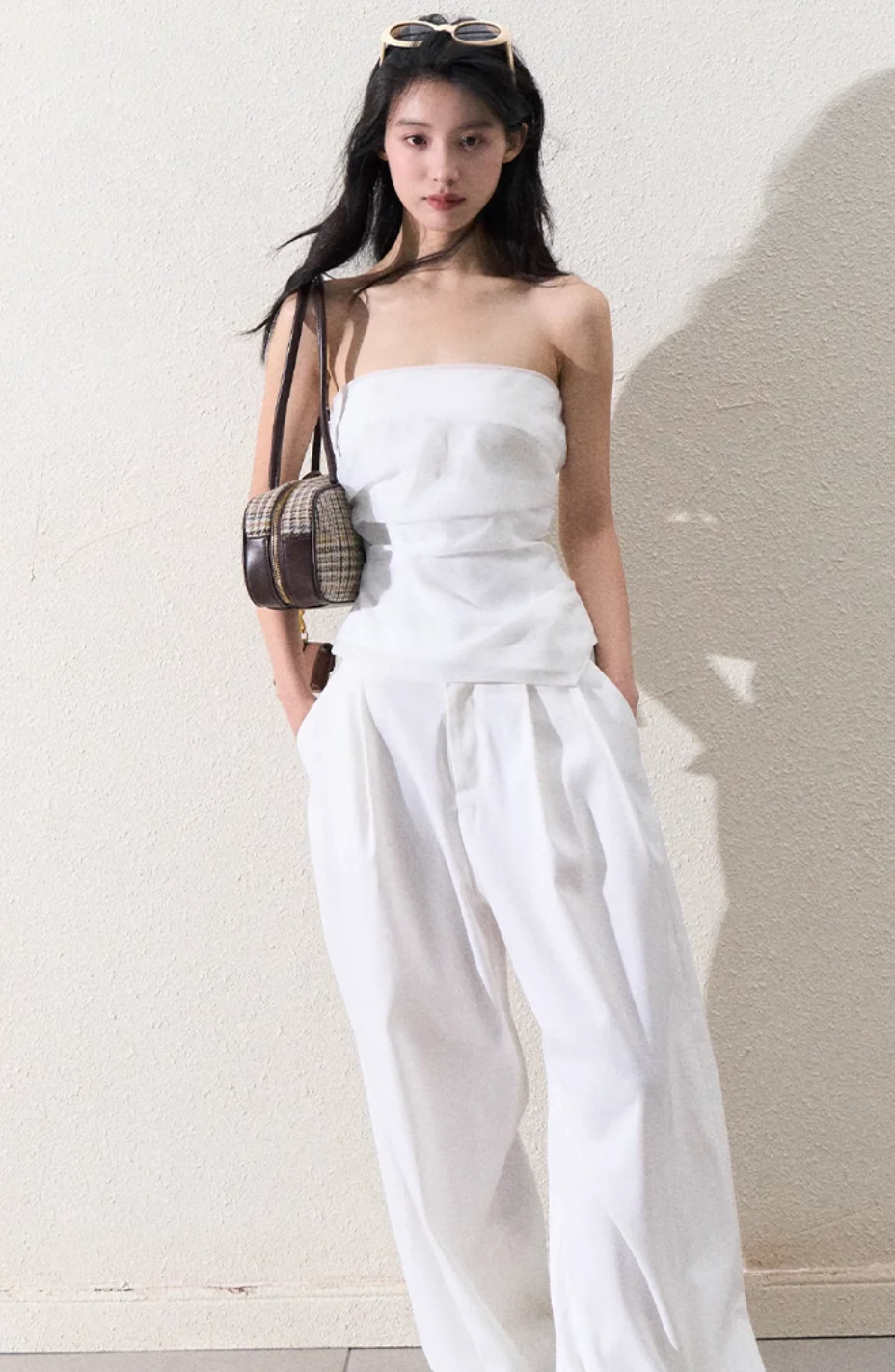 Tulle Top & Lace Pants Set - Image 10