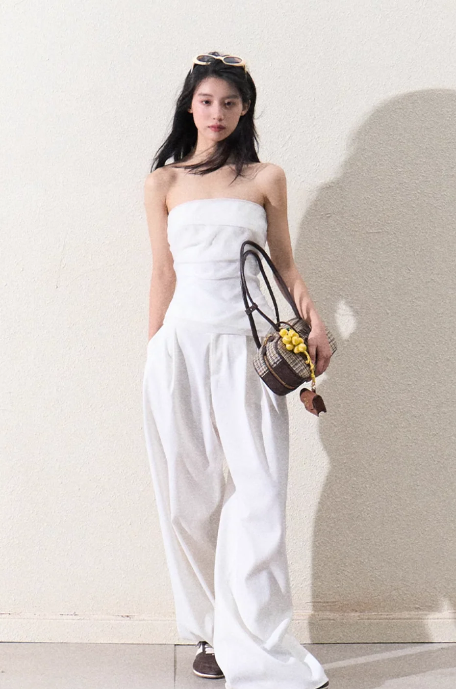 Tulle Top & Lace Pants Set - Image 11