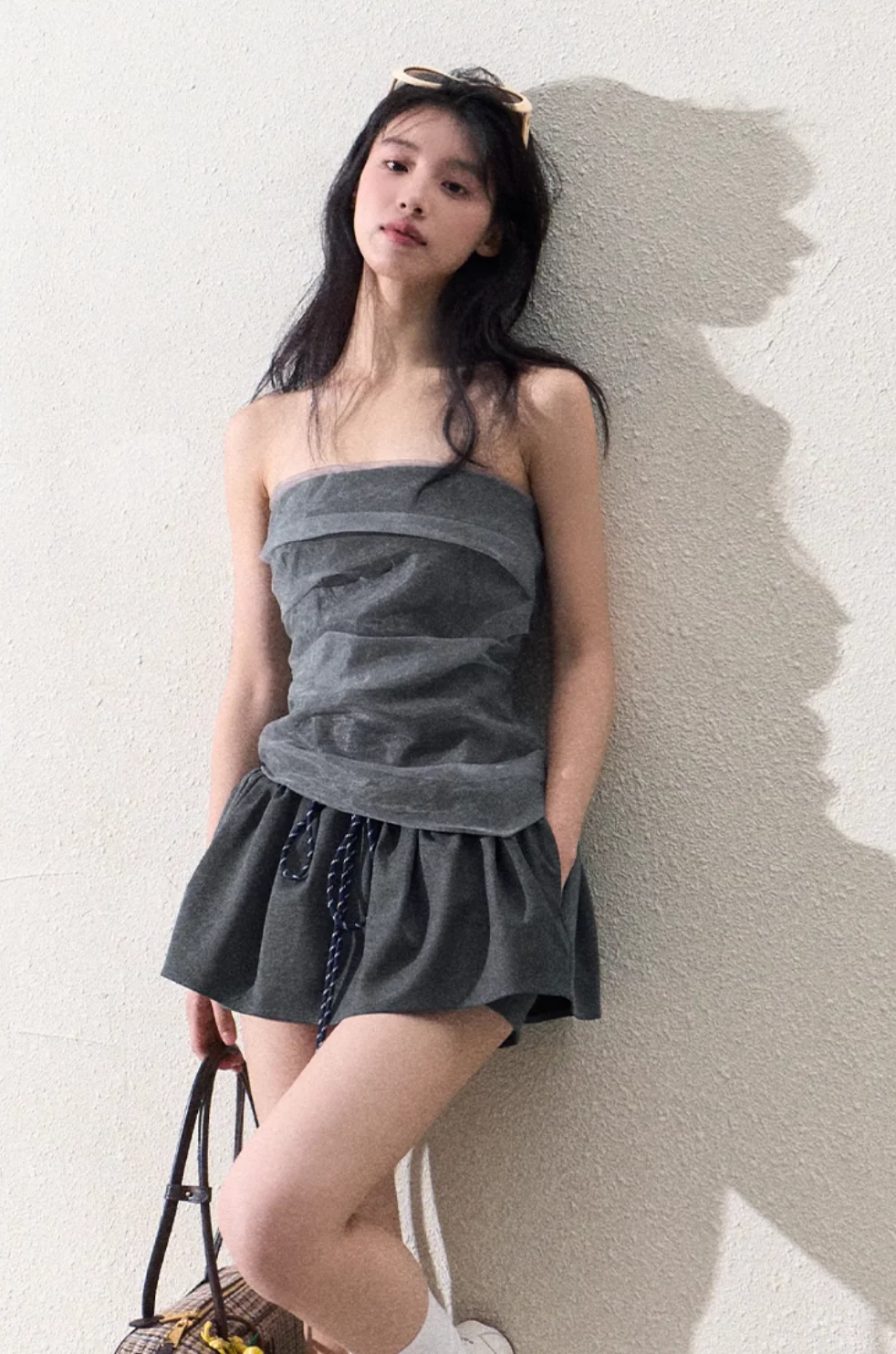 Tulle Top & Lace Pants Set - Image 13