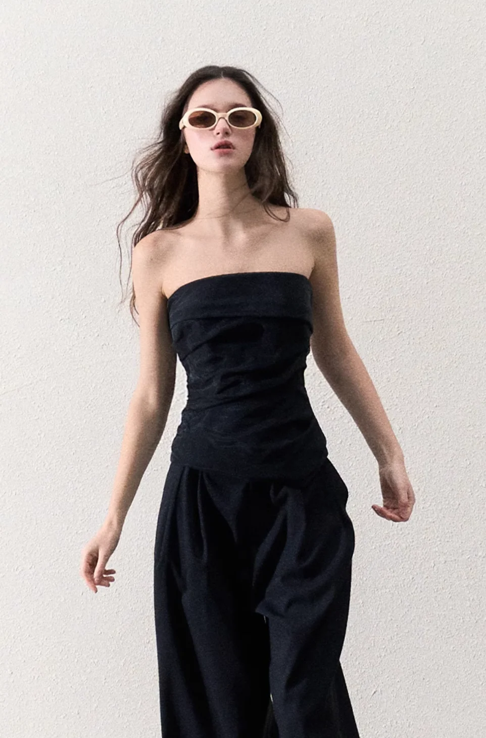 Tulle Top & Lace Pants Set - Image 2