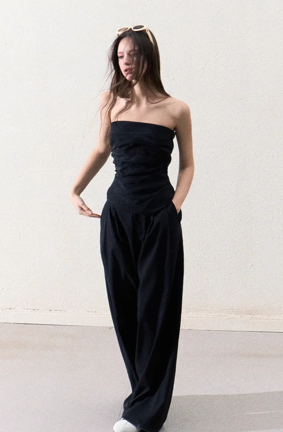 Tulle Top & Lace Pants Set - Image 3