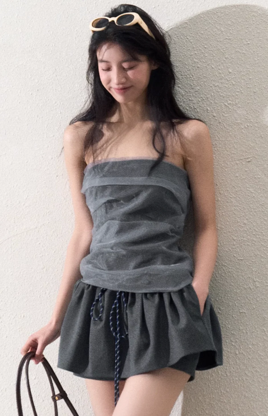 Tulle Top & Lace Pants Set - Image 4