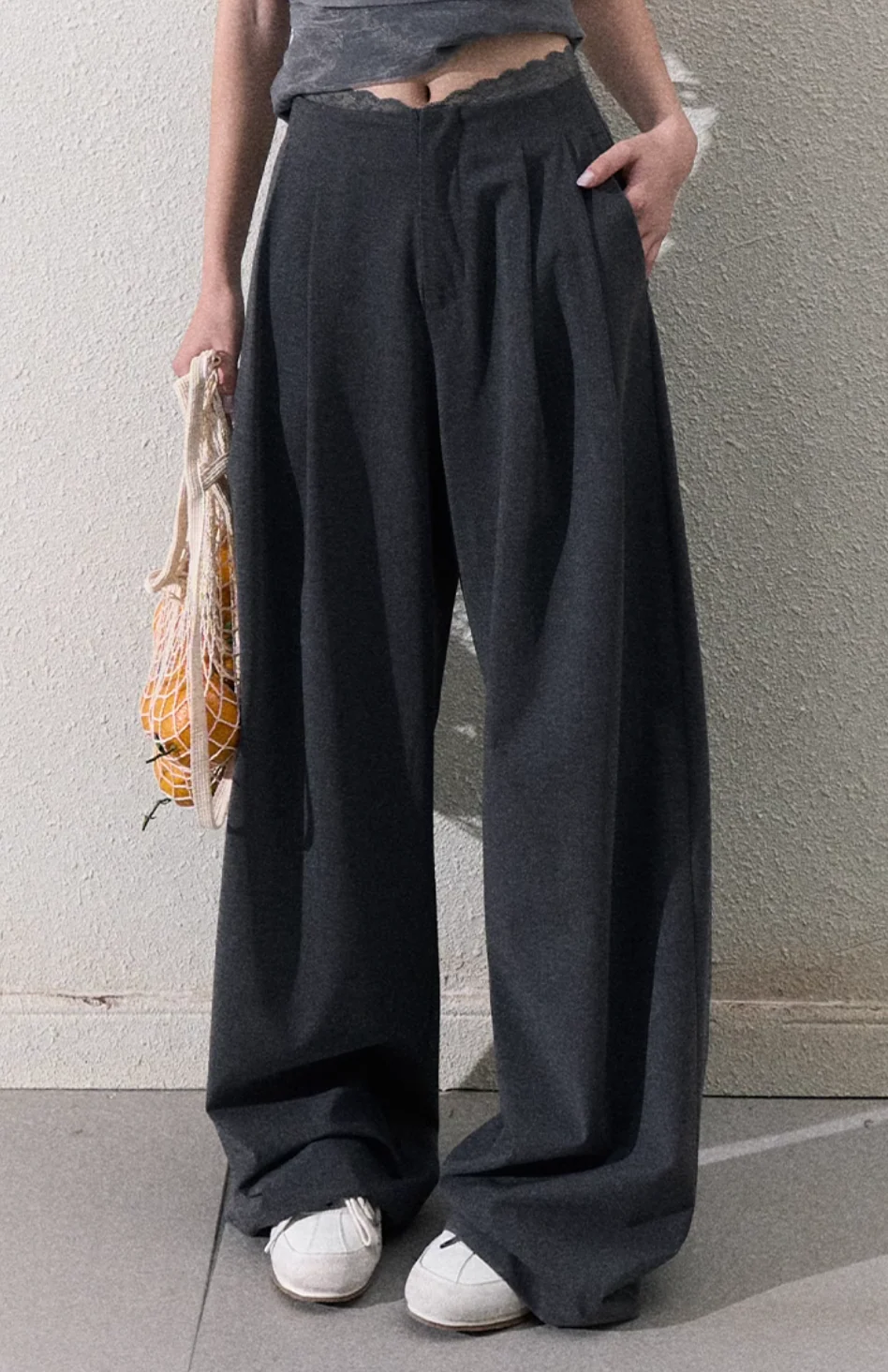 Tulle Top & Lace Pants Set - Image 8