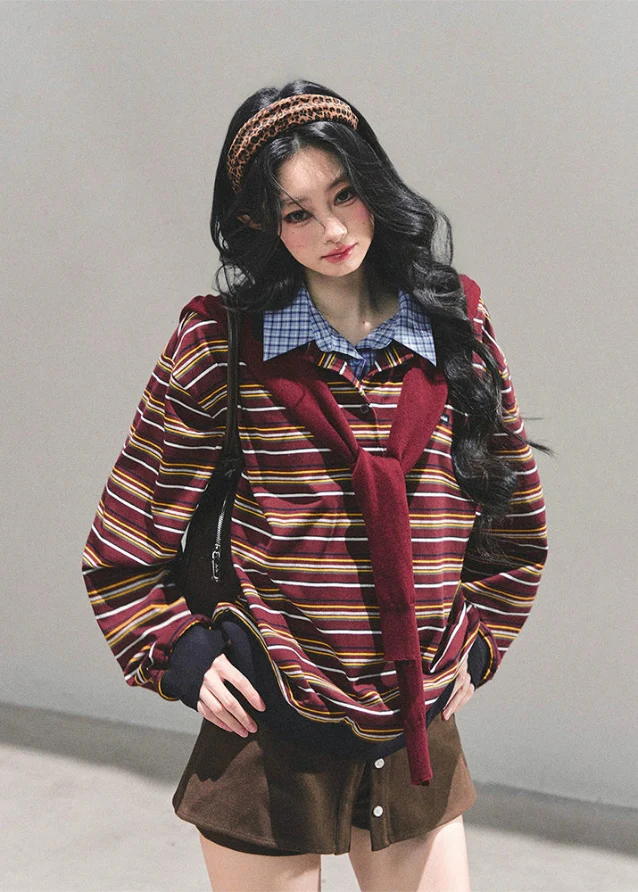 Classic Scholar Stripe Top