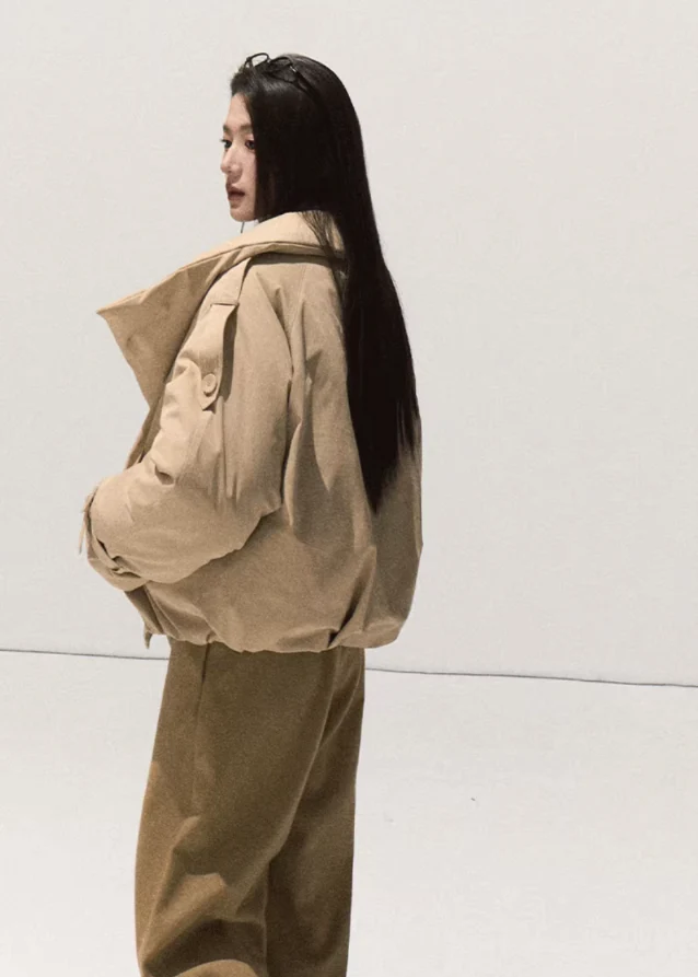Clean Fold Relaxed Architecture Trousers - Image 8